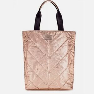 Victoria's Secret Quilted Tote Bag NWT